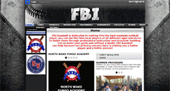 Desktop Screenshot of fbibaseball.org